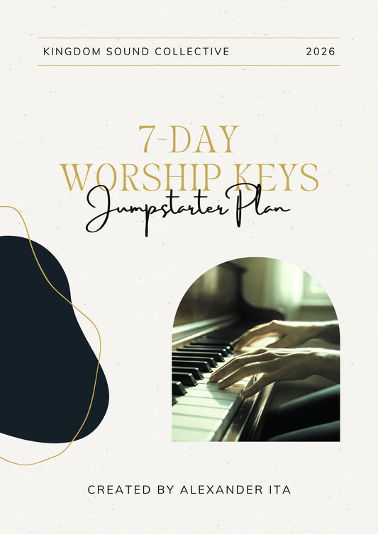 7-Day Beginner Worship Keys Plan